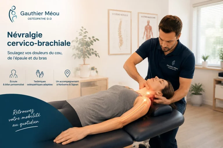 Une névralgie cervico brachiale ne nécessite pas toujours une imagerie - Cabinet Osthéopathe Gauthier Méou Narbonne & Sigean
